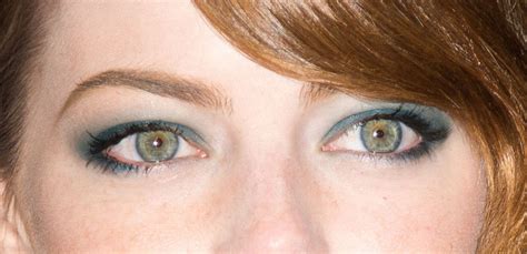 Emma Stone Wears Green Eye Makeup To Magic In The Moonlight Paris