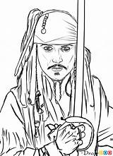 Depp Johnny Draw Celebrities Actors Famous Step Webmaster Drawdoo обновлено автором March sketch template