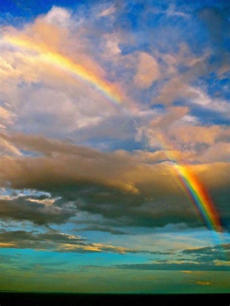 images  real life rainbows  pinterest   clouds