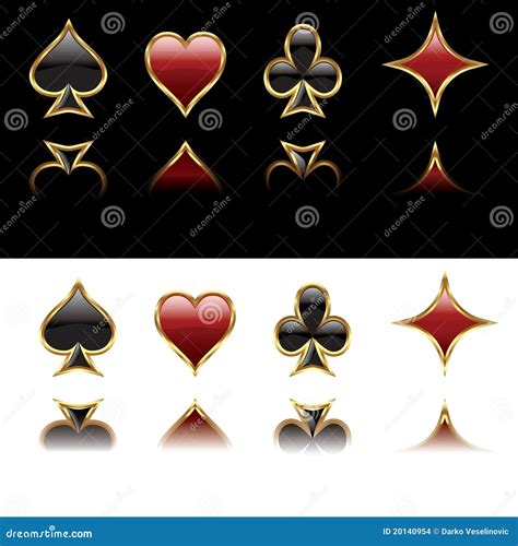card symbols stock images image