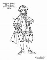 Revolutionary Uniforms Soldiers Historic Solder Troops sketch template