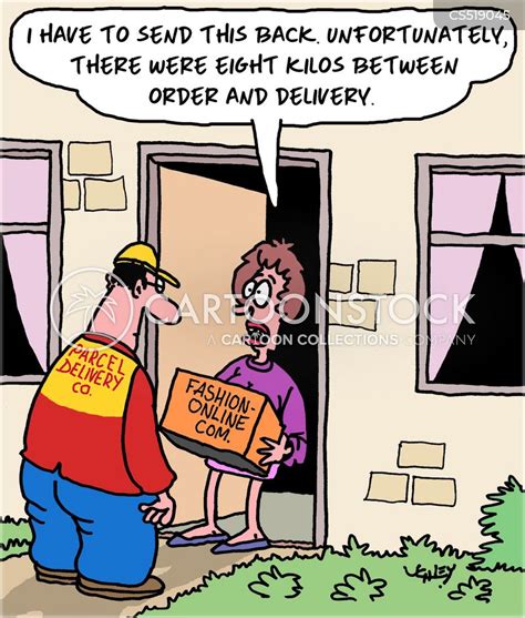 delivery drivers cartoons  comics funny pictures  cartoonstock