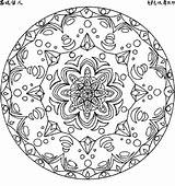 Mandala Coloring Pages sketch template