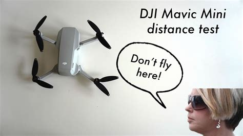 dji mavic mini distance test range extenders karen interruption  youtube