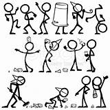 Stick Figure Figures Drawing Drunk People Family Party Drawings Illustration Stock Clip Vector Partying Set Pages Coloring Cartoon Man Clipart sketch template