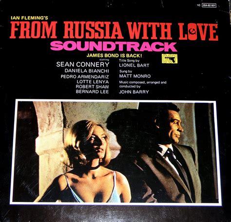 John Barry Matt Monroe From Russia With Love Motion Picture