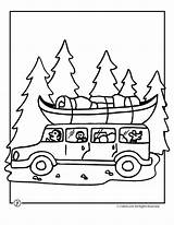 Coloring Camping Pages Trip Road Camp Vacation Kids Colouring Activities Sheets Printable Vancouver Template Mascots Summer Jr Popular Woo Craft sketch template