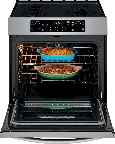 customer reviews frigidaire gallery  cu ft freestanding electric induction range air fry