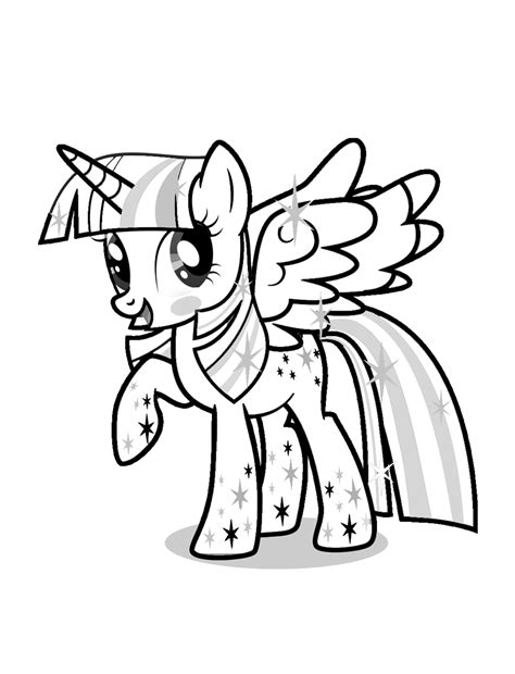 pony princess cadence  twilight sparkle coloring pages