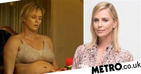 charlize theron weight gain for tully made her depressed