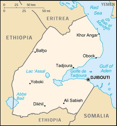 Djibouti Maps