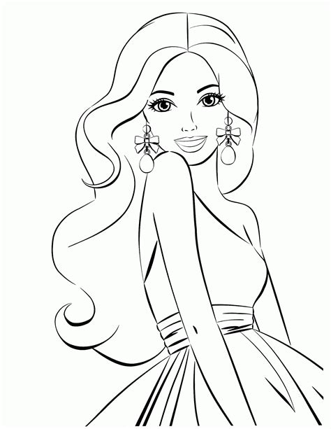barbie fashionista coloring pages coloring pages   ages