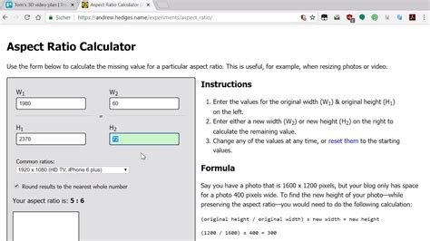 aspect ratio calculator toms  printing guides  reviews