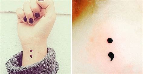 The Semicolon Project The Touching Reason Behind The Punctuation Mark