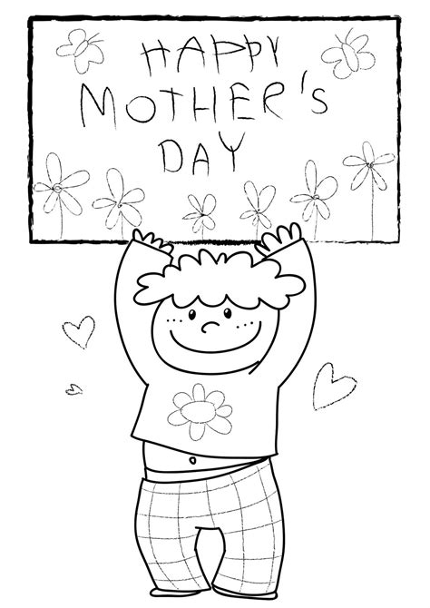 drawing  mothers day child coloring