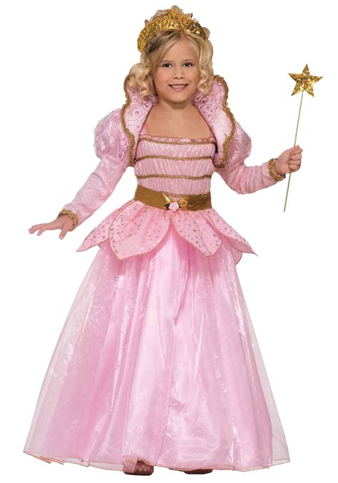 girls pink princess costume