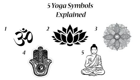 yoga symbols spiritual experience yoga symbols meditation symbols