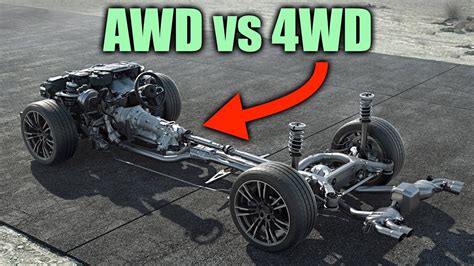 awd  wd whats  difference youtube