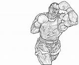 Balrog Character Coloring sketch template