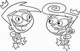 Coloring Pages Fairly Parents Odd Nickelodeon Wanda Fairy Oddparents Cartoon Draw Cosmo Print Drawings Drawing Step Printable Characters Library Clipart sketch template