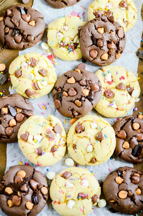 ultimate cake mix cookie recipe including variations