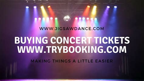 buy concert   trybooking  ordering website