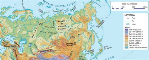 Mapa Rusia Mapa Político Y Económico De Rusia Mapa Climático