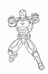 Coloring Iron Man Pages Marvel Ironman Printable Super Print Outline Ausmalbilder Drawing Heroes Color Ms Cartoon Squad Children Hero Superhero sketch template