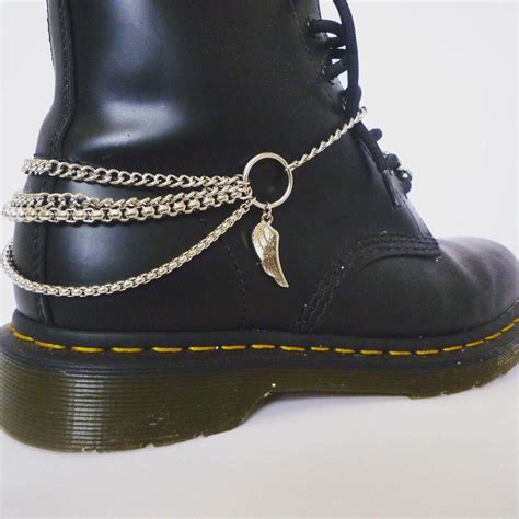 give   martens  upstyle   cool boot chains    etsy shop  www