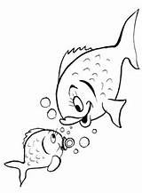 Vissen Dieren Animaatjes sketch template