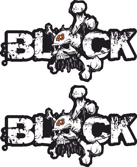 zen graphics ken block block  decals stickers