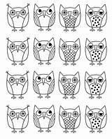 Coloring Pages Printable Girly Owl Popular sketch template