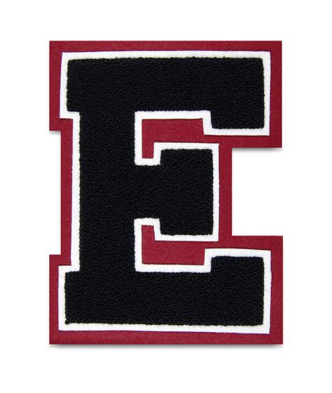 double felt full block chenille varsity letter