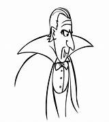 Dracula Vampires Angry Template sketch template
