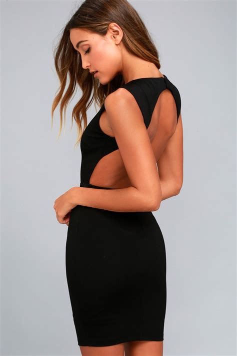 black dress backless bodycon dress fitted bodycon dress