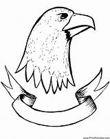 Coloring Patriotic Aquile Eagles Wings Clipartmag Coloringhome sketch template