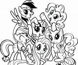 Little Pony Coloring Pages Games Getcolorings Ponies sketch template