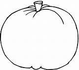 Pumpkin Coloring Blank Pages Printable Drawing Pumpkins Outline Color Clipart Supercoloring Getdrawings Categories sketch template