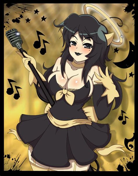 Alice Angel Anime Fnia Style Bendy Batim By Mairusu
