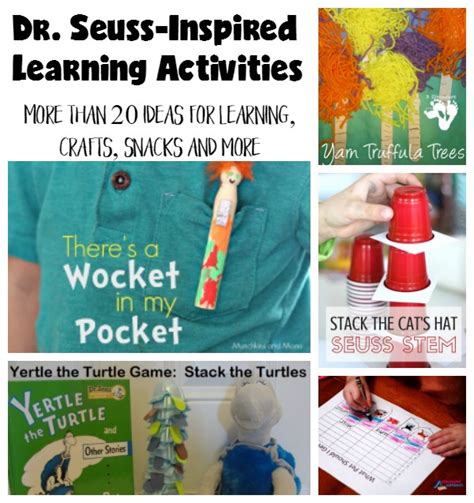 learning activities  dr seuss day lesson plans