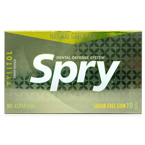 spry green tea gum barayah medical