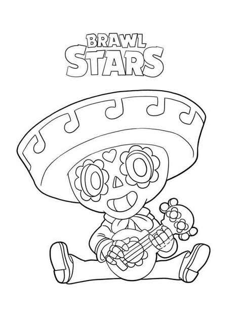 brawl stars coloring pages