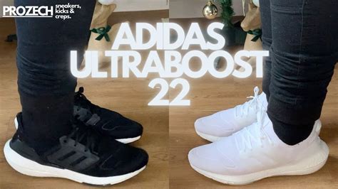 adidas ultraboost  double review white core black  feet youtube