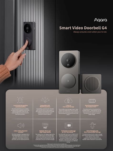 aqara smart video doorbell  triple network