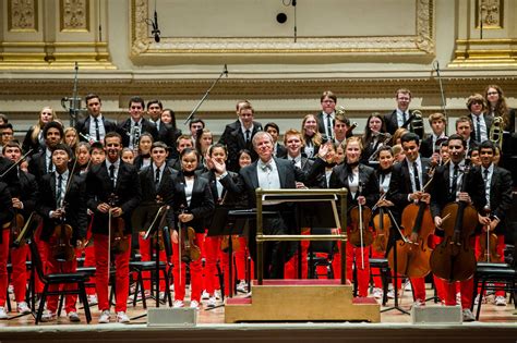 national youth orchestra flexes  muscles  carnegie hall