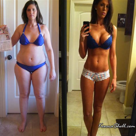 Kenna Shell Amazing Weight Loss Transformation To Become