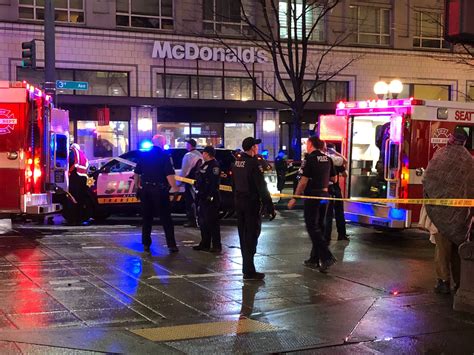 Downtown Seattle Shooting Leaves One Dead And Seven Injured Officials