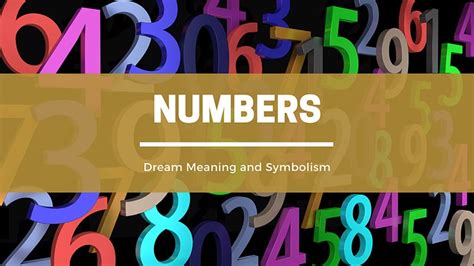 numbers   dream number dream meaning  symbolism dreams