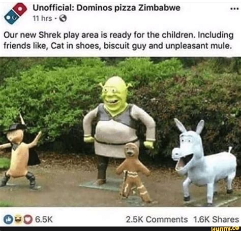 unofficial dominos pizza zimbabwe   shrek play area  ready   children including