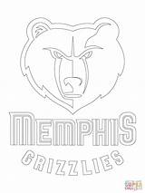 Memphis Grizzlies Coloring Lakers sketch template